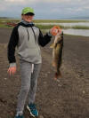 28 1/2" Waleye 8# 2oz Caught by Vivienne